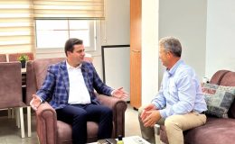 Ak Parti İlçe Başkanı Polat Kaya’yı ziyaret ettik