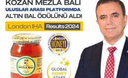 Kozan Mezla Balı “2024 Global Honey Stars GOLD” ödülünü aldı
