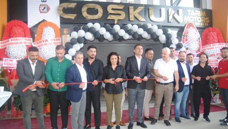 COŞKUN TARIM & MOTORS AÇILDI