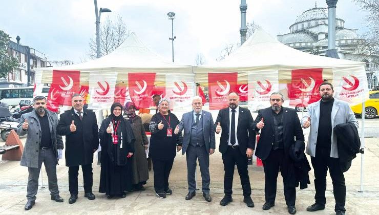 Yeniden Refah Partisi  Anadolu’yu karış karış geziyor