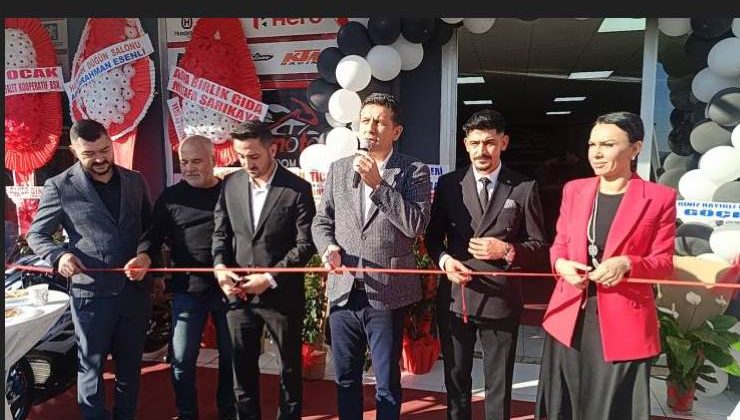 Sevrun Motors Aksesuar görkemli bir törenle açıldı