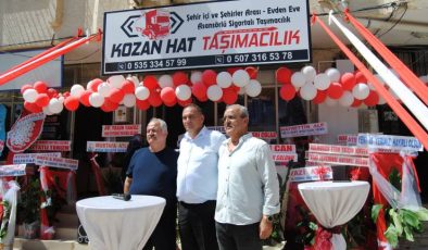 KOZAN HAT TAŞIMACILIK AÇILDI