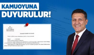 Kozan Belediyesi “Belediye tarafından gizlice ve yok pahasına satışa çıkarıldığı” yönündeki açıklamaları gerçeği yansıtmamaktadır”