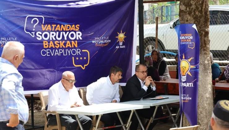 Vatandaş sordu, Başkan Mahmut Dal cevapladı