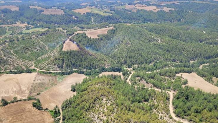 İmamoğlu İlçesinde Farklı Noktalarda Çıkan Orman Yangınları Kontrol Altına Alındı