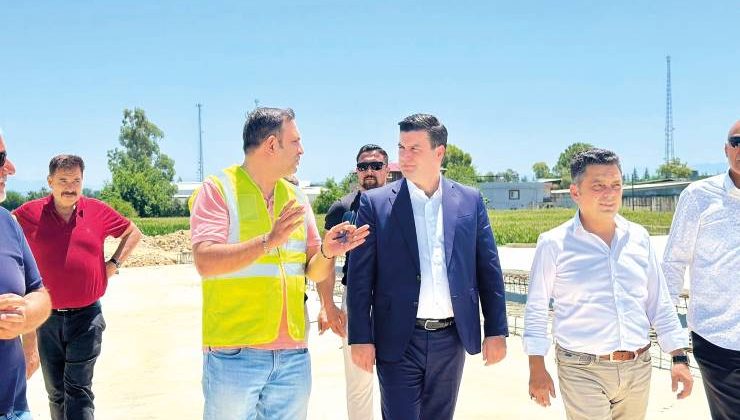 AK Parti Kozan İlçe Başkanı Polat Kaya’dan Çalışmalara Yerinde İnceleme