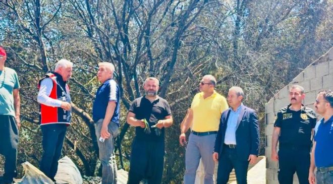 Yangının Yaraları Sarılıyor: MHP Kozan İlçe Başkanı Köşeli’den Boztahta’ya Anlamlı Ziyaret