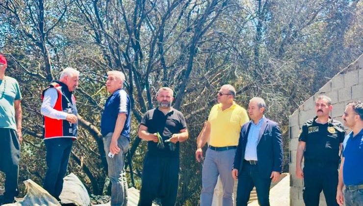 Yangının Yaraları Sarılıyor: MHP Kozan İlçe Başkanı Köşeli’den Boztahta’ya Anlamlı Ziyaret