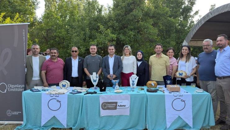 Adana Olgunlaşma Enstitüsü’nden Saimbeyli Kelebeğine Sanatsal Dokunuş