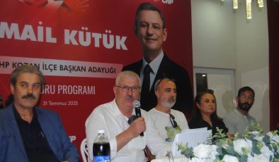 CHP Kozan İlçe Başkan Adayı İsmail Kütük: “Kozan’da CHP’yi Büyütmek İçin Gece Gündüz Çalışacağım”