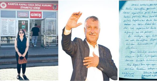 Silivri Cezaevinde Tutsak Edilen Zeydan Karalar’dan Kozanlılara özel selam…
