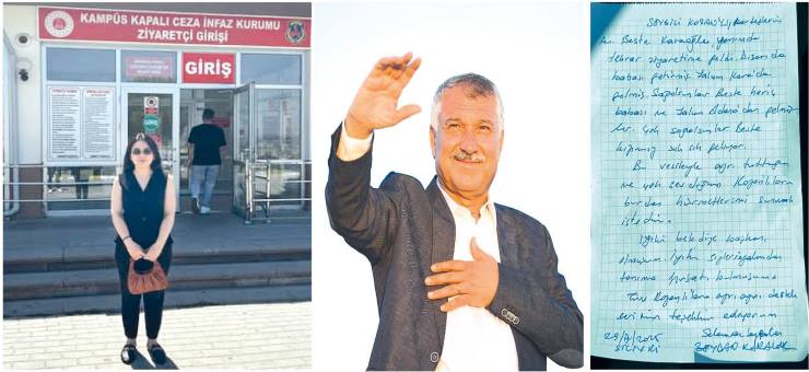 Silivri Cezaevinde Tutsak Edilen Zeydan Karalar’dan Kozanlılara özel selam…