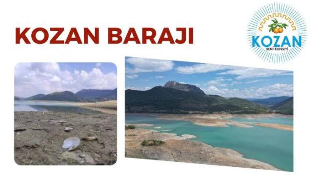 KOZAN KENT KONSEYİ “KOZAN BARAJI ALARM VERİYOR: ÇUKUROVA’NIN KALBİ TEHLİKEDE”