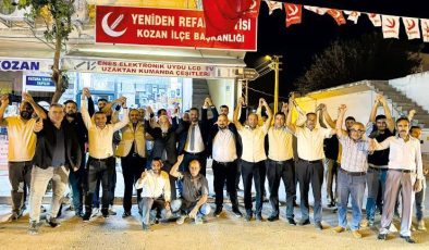 Yeniden Refah Partisi Kozan’da Birlik ve Kararlılık Mesajı Verdi