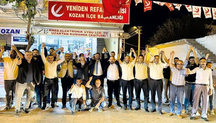Yeniden Refah Partisi Kozan’da Birlik ve Kararlılık Mesajı Verdi