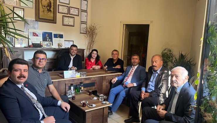 CHP Kozan İlçe Başkanı Erkan Karaoğlu’ndan Ziyaretler