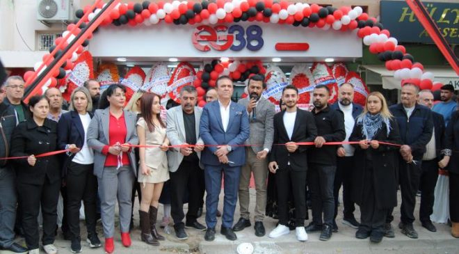 EG38 Erkek Giyim Mağazası Hizmete Açıldı