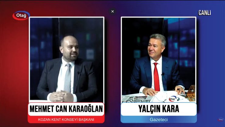 KOZAN KENT KONSEYİ BAŞKANI MEHMET CAN KARAOĞLAN: “KOZAN İÇİN BİRLİK OLMALIYIZ”