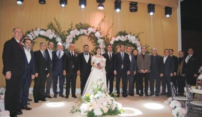 İş İnsanı Alican Yüksel’in Mutlu Günü: Oğlu  Abdullah ve Bilge Karakuş, Görkemli Bir Düğünle Evlendi
