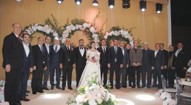 İş İnsanı Alican Yüksel’in Mutlu Günü: Oğlu  Abdullah ve Bilge Karakuş, Görkemli Bir Düğünle Evlendi