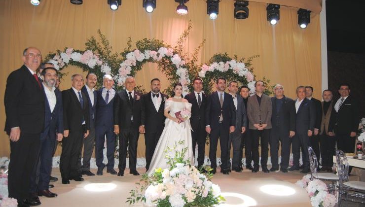 İş İnsanı Alican Yüksel’in Mutlu Günü: Oğlu  Abdullah ve Bilge Karakuş, Görkemli Bir Düğünle Evlendi