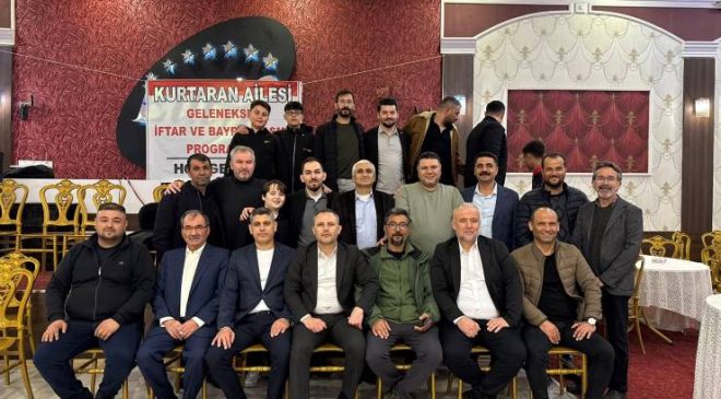KURTARAN AİLESİ GELENEKSEL İFTAR ve  BAYRAMLAŞMA PROGRAMI GERÇEKLEŞTİRİLDİ