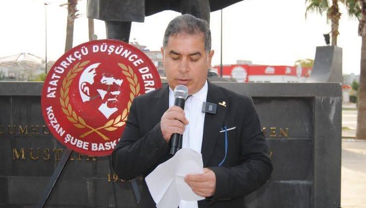 ADD Kozan Şubesi’nden 23 Nisan Mesajı: “Yeniden Atatürk Cumhuriyeti’ne Mutlaka Ulaşacağız”