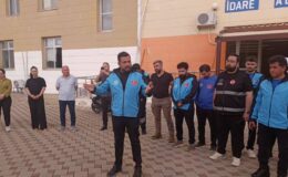 Kozanlı Gönüllülerden KYK Yurdunda Deprem Tatbikatı