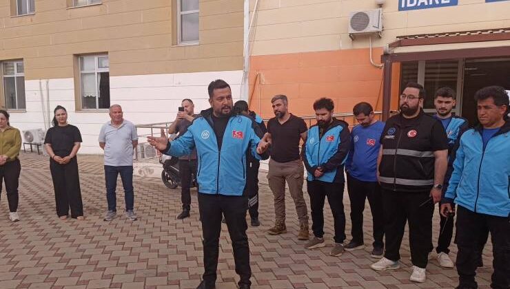 Kozanlı Gönüllülerden KYK Yurdunda Deprem Tatbikatı