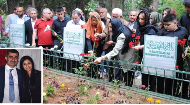 MHP Kozan İlçe Başkanı Merhum Nihat Atlı Kabri Başında Dualarla Anıldı