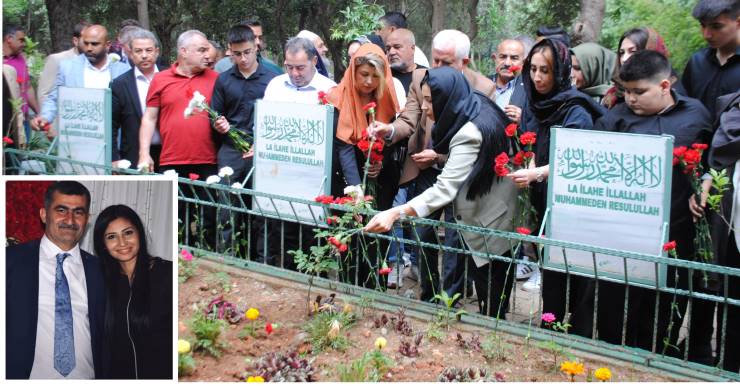 MHP Kozan İlçe Başkanı Merhum Nihat Atlı Kabri Başında Dualarla Anıldı