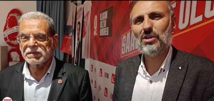 Saadet Partisi Kozan’da Bayrak Değişimi: Görev Süleyman Şenoğul’a emanet
