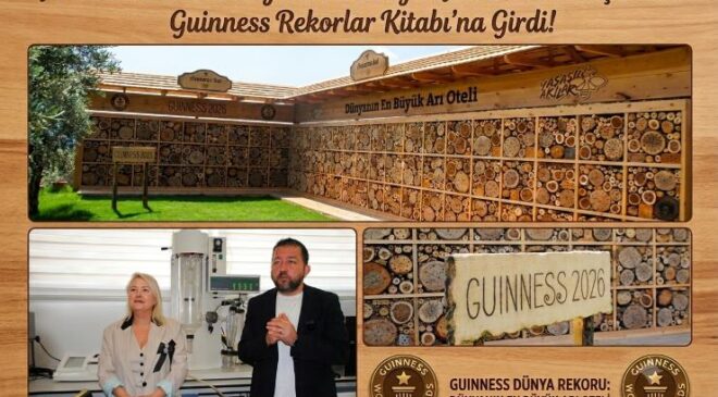 Anavarza Bal “Dünyanın En Büyük Arı Otelini” İnşa Etti. Guinness Rekorlar Kitabı’na Girdi!