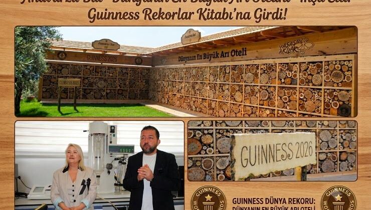 Anavarza Bal “Dünyanın En Büyük Arı Otelini” İnşa Etti. Guinness Rekorlar Kitabı’na Girdi!