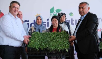Büyükşehir’den Aladağ üreticisine 400 bin domates fidesi…