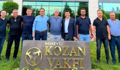 BAŞKAN KEMAL YILDIRIM’DAN BAŞKENT KOZAN VAKFI’NA  ZİYARET