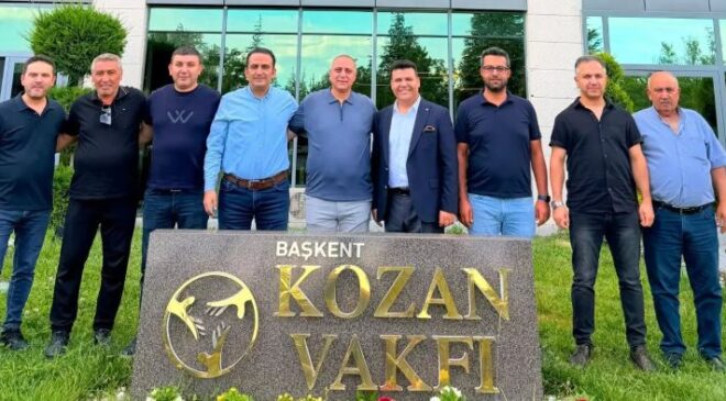 BAŞKAN KEMAL YILDIRIM’DAN BAŞKENT KOZAN VAKFI’NA  ZİYARET