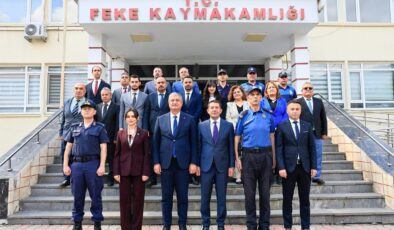 Vali Mustafa Yavuz Feke’de Bir Dizi Program Gerçekleştirdi