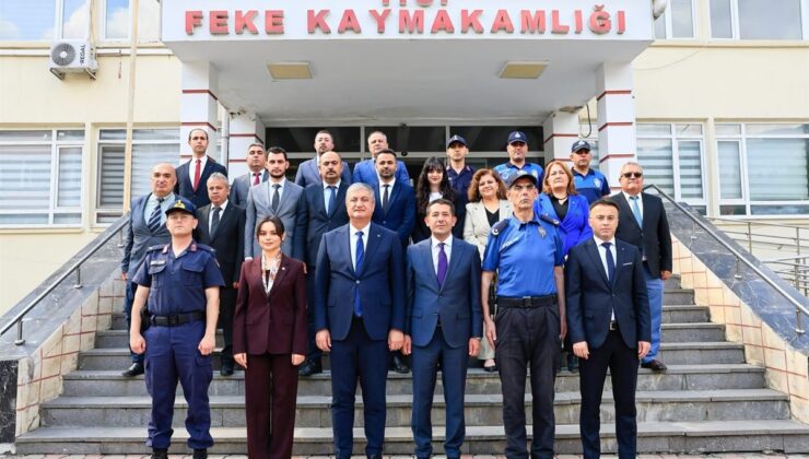 Vali Mustafa Yavuz Feke’de Bir Dizi Program Gerçekleştirdi