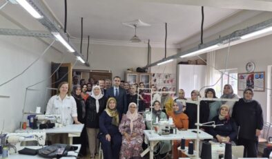 ADEM Kursiyerlerinin Yıl Sonu Sergisi Açıldı