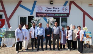 Hayat Boyu Öğrenme Haftası Yıl Sonu Sergisi Açıldı
