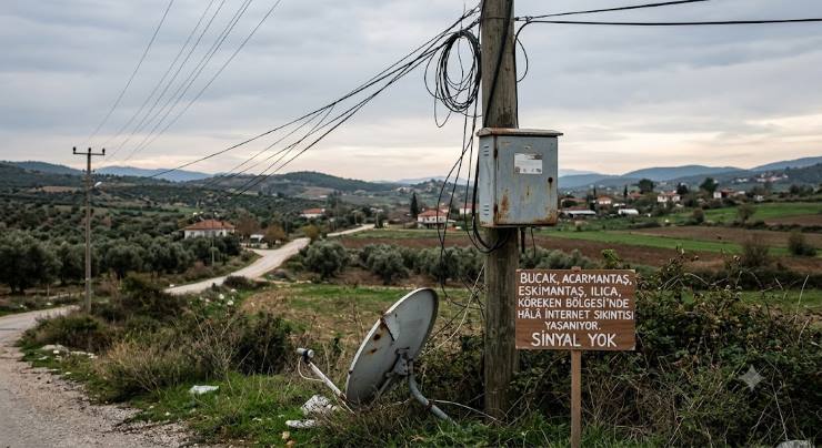 Bucak, Acarmantaş, Eskimantaş, Ilıca ve Köreken Bölgesi’nde Hala İnternet Sıkıntısı yaşanıyor
