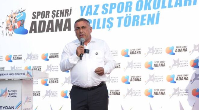 Adana Büyükşehir Belediyesi Yaz Spor Okulları açıldı