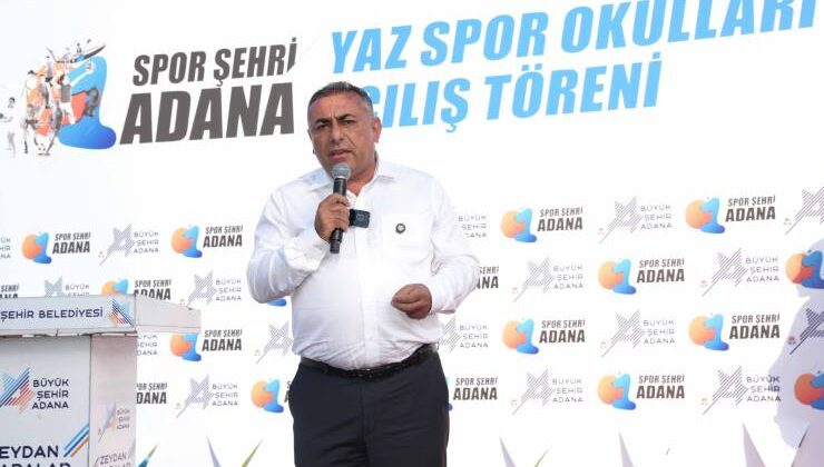 Adana Büyükşehir Belediyesi Yaz Spor Okulları açıldı