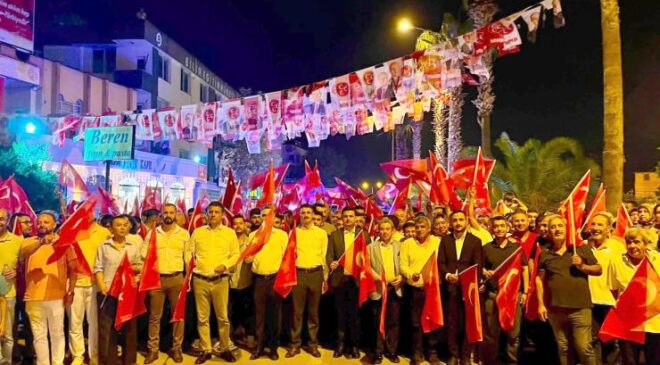 Kozan’da Demokrasi ve Milli Birlik Günü Etkinlikleri Gerçekleştirildi