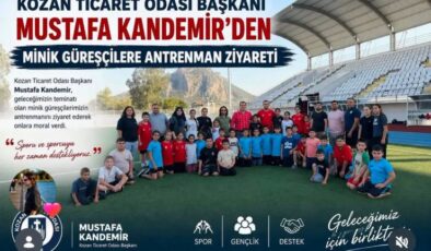 Kandemir ve Gültekin’den Şampiyon Güreşçilere Moral Ziyareti