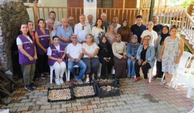 Beyaz Zambak Projesinde hasat dönemi