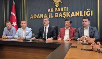 Kandemir ve Çevikalp’ten Ak Parti Adana İl Başkanı Özkan’a hayırlı olsun ziyareti