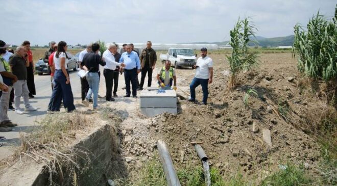 Büyükşehir’den Ceyhan ve Yumurtalık’ta köprü, yol ve su hizmeti…