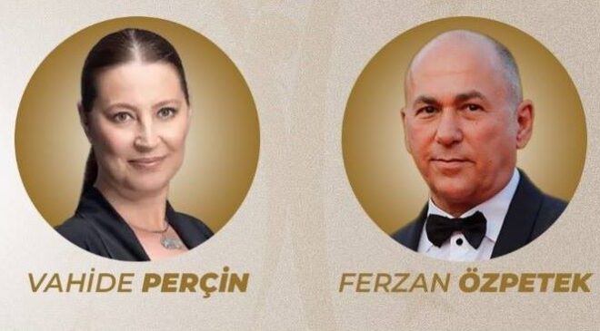 Adana Altın Koza’dan Ferzan Özpetek ve Vahide Perçin’e Onur Ödülü